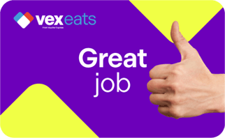 VEX Eats - Great Job Personalised