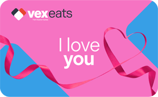 VEX Eats - I Love You Personalised
