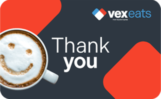 VEX Eats - Thank You Mug Personalised